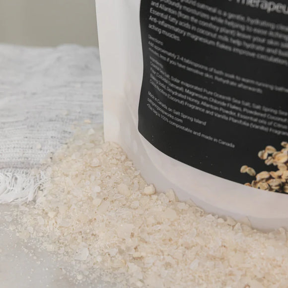 Saltspring Soapworks Oatmeal Coconut Milk Therapeutic Soak