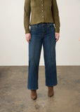 FDJ Olivia Wide Ankle Jeans Dark Indigo