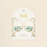 Scout Pressed Flower Hoops - 6 options