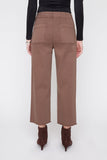 Renuar Cotton Tencel Cropped Pant