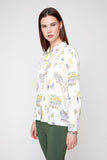 Renuar Print Blouse