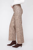 Renuar Leopard Print Pant in Champagne