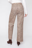 Renuar Leopard Print Pant in Champagne