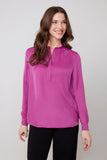 Renuar Blouse in Plum