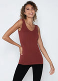 c'est moi Bamboo Double Scoop Tank - Multiple Color Options
