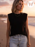Weslynn Rowan Tee in Black