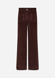 soyaconcept Helin 2b Cord Pant in Chocolate Plum