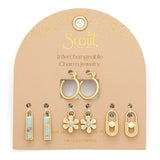 Scout Interchangeable Charm Earrings - 4 Styles