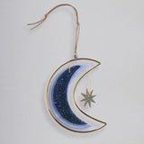 Scout Stained Glass Light Catcher - Moon Star