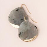 Scout Stone Dipped Teardrop Earrings - 3 styles available