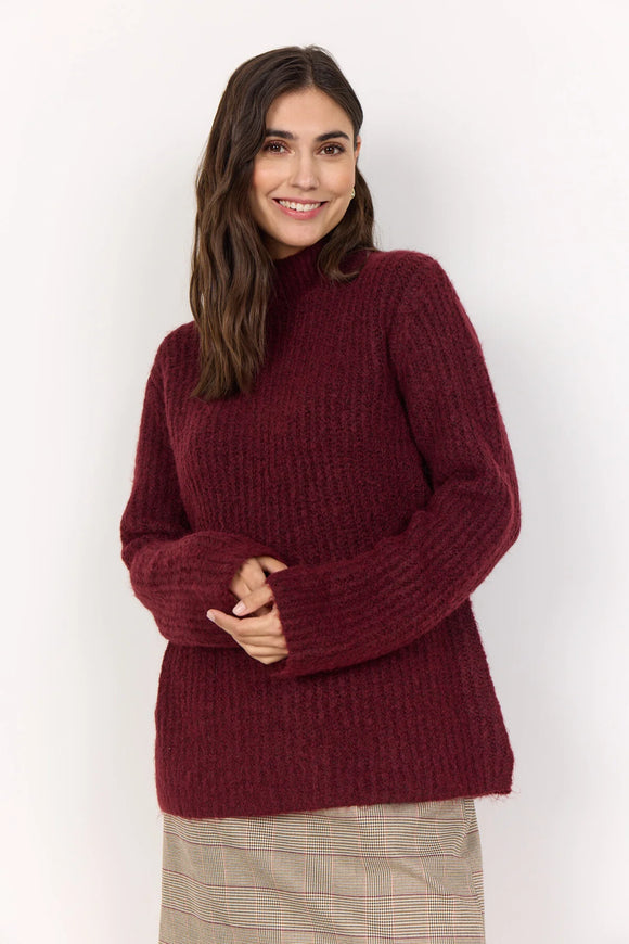 soyaconcept Torini 8 Mock Neck Sweater