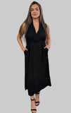 See U Soon Black Maxi Dress