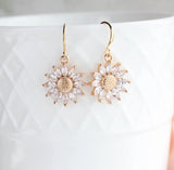 A Pocket of Posies Sunflower Earrings