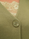 Yest Ivina Cardigan in Olive