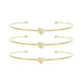 Renaissance Zelia Heartstone Bracelets