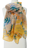 Caracol Nature Print Scarf - 2 Color Options
