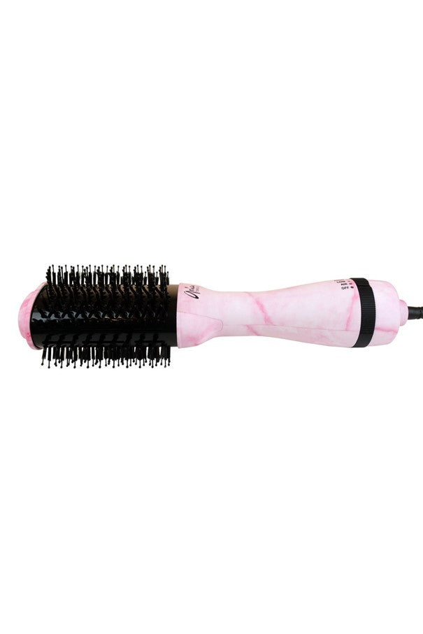 Aria beauty Pink Marble Blowdry Brush Paramount DaySpa Salon Boutique