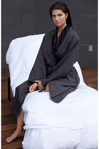 Microfiber Shimmer Lined Robe - 3 colour options